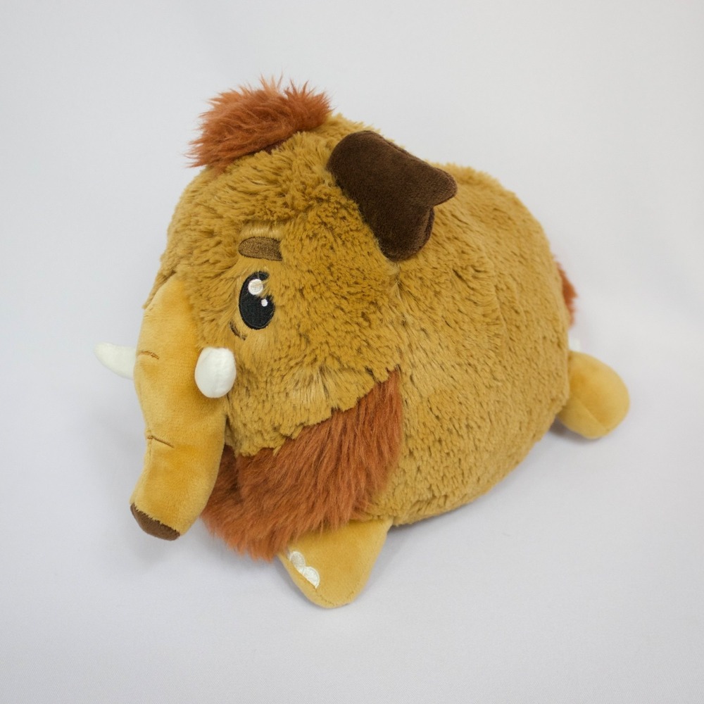 Mini Squishable Woolly Mammoth‎ II Plush Stuffed Animal Prehistoric Fuzzy 11"